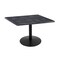 Holland Bar Stool Co 30" Tall In/Outdoor All-Season Table, 36" x 36" Square Black Steel Top OD214-2230BWOD36SQBlkStl - alternate 1